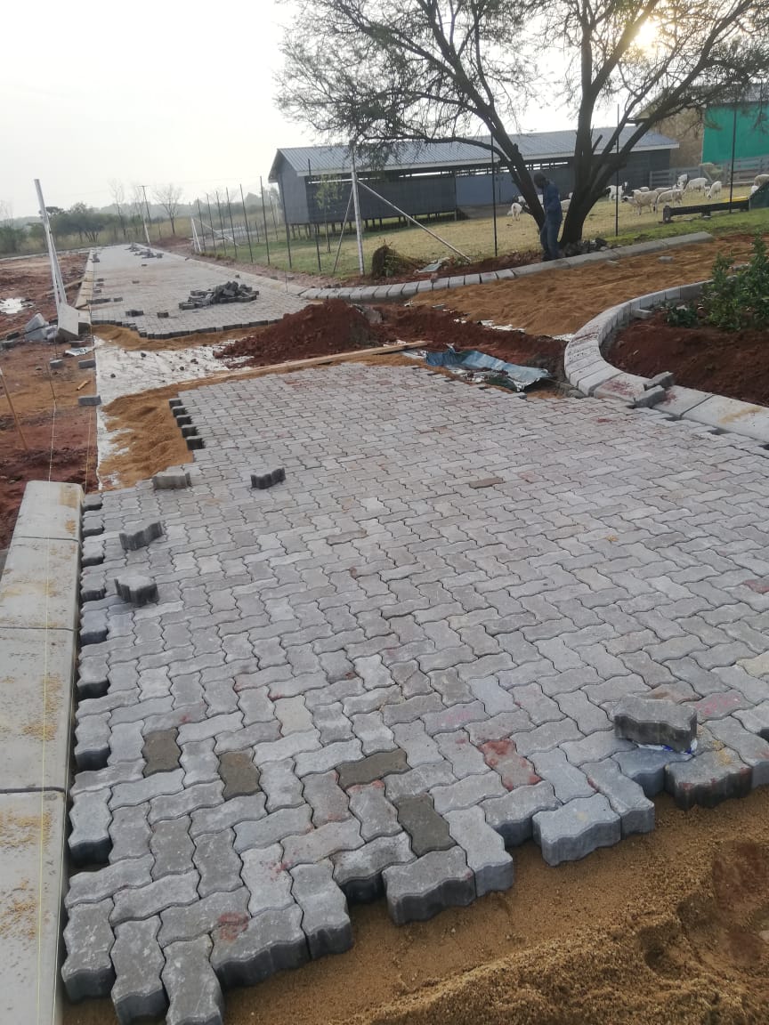Shula Developers road channel water and entrance drainage 
